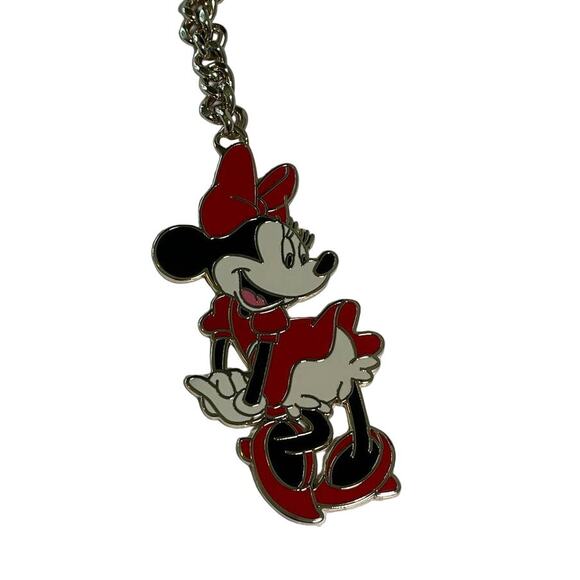 Kate Spade X Disney Minnie Mouse Metal Keyfob Bag Charm - Picture 2 of 8